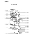 Схема №1 FA700335/12 с изображением Провод Tefal SS-982607