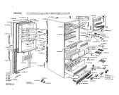 Схема №1 KG365458 с изображением Контейнер для холодильника Siemens 00123020