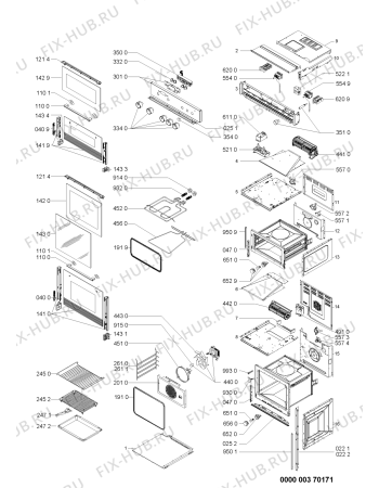 Схема №1 AKL914IX (F091029) с изображением Инструкция по эксплуатации для духового шкафа Indesit C00355692