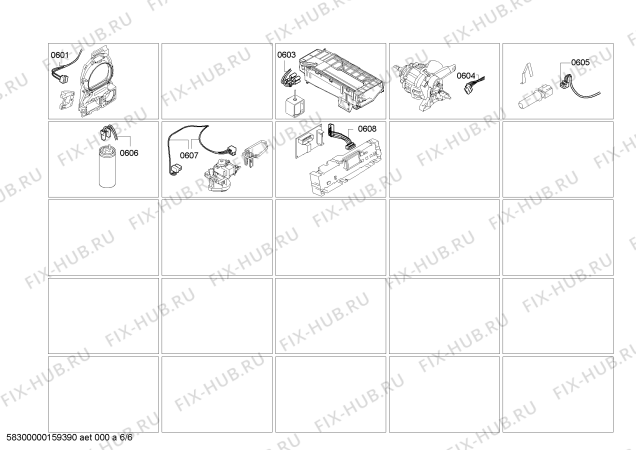 Схема №3 WTW84160CH EcoAvantixx7 с изображением Вкладыш для сушилки Bosch 00624165