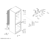 Схема №1 KGS39V25 с изображением Дверь для холодильника Bosch 00245014