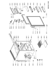Схема №1 ARG 405/H с изображением Элемент корпуса для холодильника Whirlpool 481945299398