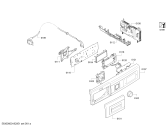 Схема №2 WTWH7560TR SelfCleaning Condenser с изображением Панель управления для электросушки Bosch 11019822