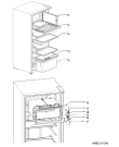 Схема №2 WMD 240 SL с изображением Запчасть для холодильника Whirlpool 482000024260