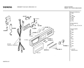 Схема №1 WI54510 SIWAMAT PLUS 5451 с изображением Панель управления для стиралки Siemens 00283078