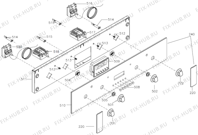 Схема №2 BD2135AX (252638, 888 04) с изображением Переключатель для духового шкафа Gorenje 266981