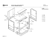 Схема №4 195307140 с изображением Панель для духового шкафа Bosch 00270355