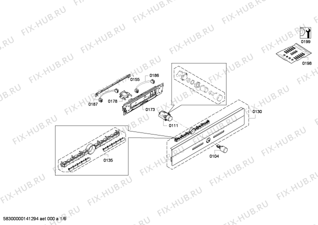 Схема №2 HB65LR660F с изображением Фронтальное стекло для духового шкафа Siemens 00683155