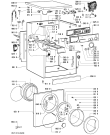 Схема №2 AWM 5120/2 с изображением Переключатель для стиралки Whirlpool 481210148003