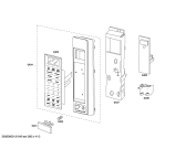 Схема №2 MEMW271EB с изображением Панель управления для духового шкафа Bosch 00144730