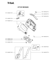 Схема №1 HT3101MX/BA0 с изображением Часть корпуса для электромиксера Seb FS-9100027621