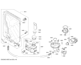 Схема №2 SN26T590GB с изображением Ремкомплект для посудомойки Siemens 11010072