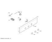 Схема №3 HBN131250B с изображением Стеклянная полка для электропечи Bosch 00473603