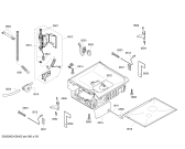 Схема №2 SGI56E45EU с изображением Передняя панель для электропосудомоечной машины Bosch 00707074