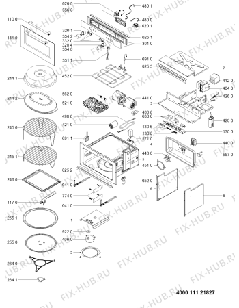 Схема №1 KMQCXB45600 (F150031) с изображением Сенсорная панель для микроволновой печи Indesit C00518853