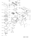 Схема №1 KMQCXB45600 (F150031) с изображением Сенсорная панель для микроволновой печи Indesit C00518853