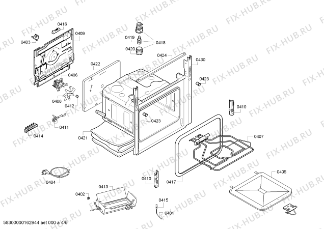 Схема №1 HGG94W355R Bosch & Panel Printing с изображением Газовый кран для духового шкафа Bosch 00654628