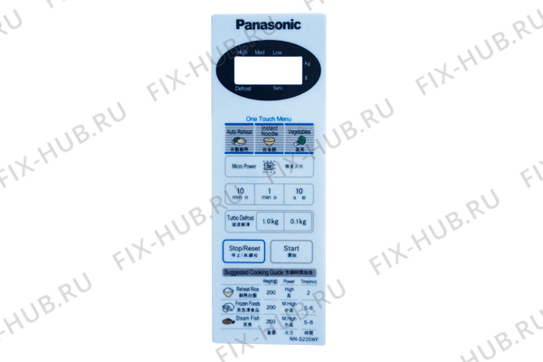 Большое фото - Сенсорная панель для микроволновой печи Panasonic F630Y6S20HZP в гипермаркете Fix-Hub