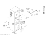Схема №1 KG36NSB40 с изображением Инструкция по эксплуатации для холодильника Siemens 00735010
