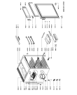 Схема №1 AFB 445/H с изображением Ящик (корзина) для холодильника Whirlpool 481245228247