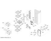 Схема №2 SS20XA1/XEG с изображением Крышка для холодильника Bosch 00243097