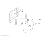 Схема №3 3CVB463B с изображением Стеклокерамика для электропечи Bosch 00476559