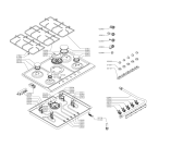 Схема №1 G760AX1 (246148, PCFZD70) с изображением Кабель для электропечи Gorenje 272291