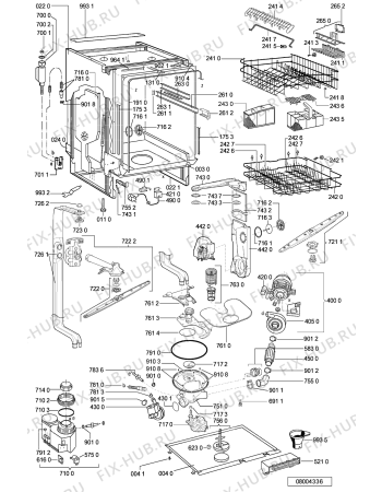 Схема №1 GSIE 6988 IN с изображением Обшивка для посудомоечной машины Whirlpool 481245372925