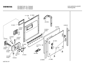 Схема №3 SE54560EU с изображением Передняя панель для посудомойки Siemens 00350275