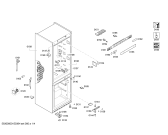 Схема №1 K5881X4 с изображением Дверь для холодильника Bosch 00710262