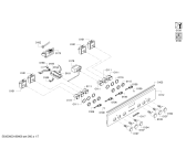 Схема №3 PHTB855M50 с изображением Панель управления для плиты (духовки) Bosch 11010567