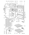 Схема №1 EV 1633/3 CH с изображением Рамка для холодильной камеры Whirlpool 481244228972