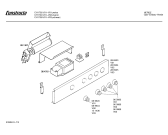 Схема №2 CH17041 с изображением Панель для электропечи Bosch 00286934