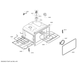 Схема №1 U17M52S3GB с изображением Панель управления для духового шкафа Bosch 00745019
