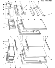 Схема №2 R3300TI91 (F004165) с изображением Дверца для холодильника Indesit C00038428