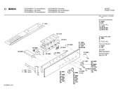 Схема №2 HEE620T с изображением Панель для электропечи Bosch 00270294