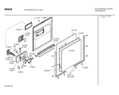 Схема №1 SGS8532FF Exklusiv с изображением Передняя панель для электропосудомоечной машины Bosch 00357772