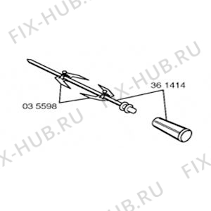 Большое фото - Шампур для плиты (духовки) Bosch 00361414 в гипермаркете Fix-Hub