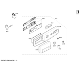 Схема №2 WXB60NTI WM 605 с изображением Панель управления для стиралки Siemens 00440419