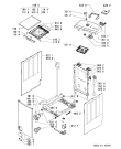 Схема №1 AWE 4517 W с изображением Декоративная панель для стиралки Whirlpool 481245310432