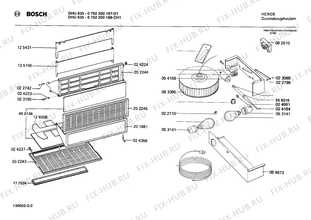 Схема №1 195305316 GB-5085.23M с изображением Упор для вентиляции Bosch 00023063