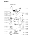 Схема №2 ES421010/1P0 с изображением Уплотнитель для электрокофеварки Rowenta MS-622950