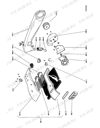 Схема №3 AWG 195 с изображением Декоративная панель для стиралки Whirlpool 481946078417
