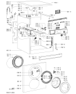 Схема №1 FL 1466 с изображением Декоративная панель для стиральной машины Whirlpool 480111102993