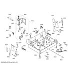 Схема №2 SGV47T03EU с изображением Набор кнопок для электропосудомоечной машины Bosch 00425569