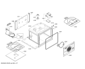 Схема №1 HCE853960F с изображением Стеклокерамика для духового шкафа Bosch 00685092