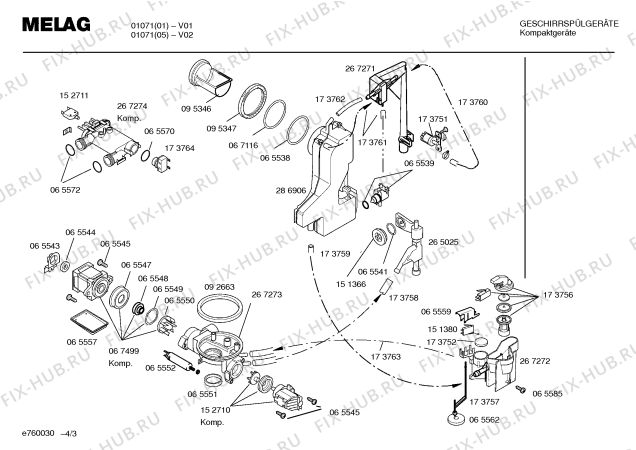 Схема №1 01071, SKTMEA1 с изображением Панель управления для электропосудомоечной машины Bosch 00435481