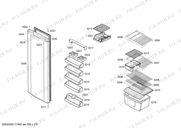 Схема №1 KSR315006X BOSCH с изображением Компрессор для холодильной камеры Bosch 00143870