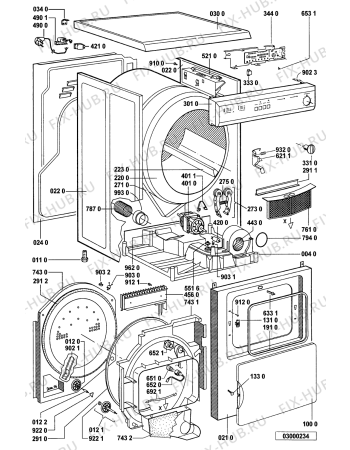 Схема №1 68090 с изображением Кнопка для сушильной машины Whirlpool 481227618273