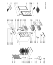 Схема №1 CVT 224/G с изображением Корпусная деталь для холодильника Whirlpool 481945299779